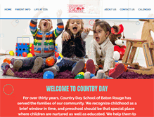Tablet Screenshot of countrydayschoolbr.com